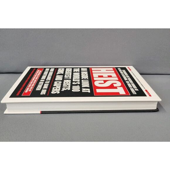 Heist An Inside Look at the Worlds 100 Greatest Heists Cons Caper Book Hardcover - Picture 12 of 14